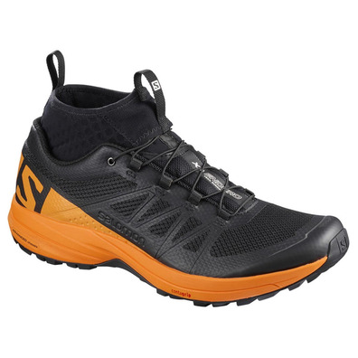 Salomon XA Enduro Sapato Preto / Laranja