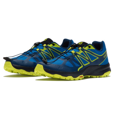 Sapato Salomon XA Oribi Azul/Amarelo