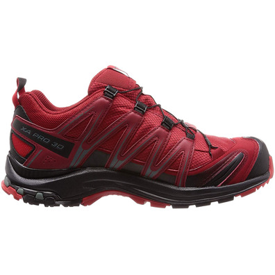 Sapatos Salomon XA PRO 3D GTX vermelho escuro / preto