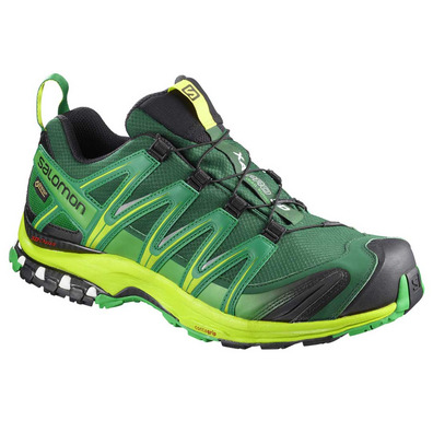 Sapato Salomon XA PRO 3D GTX Verde Lima / Verde