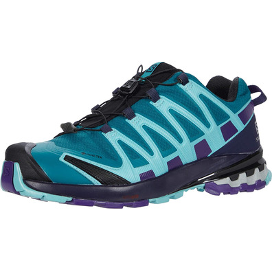 Sapato Salomon XA PRO 3D V8 GTX Aquamarine / Violet