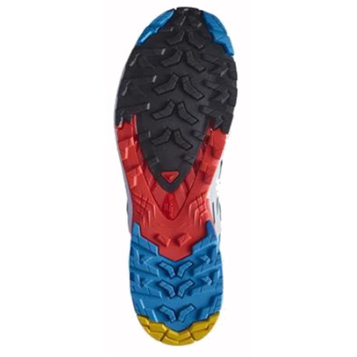 Sapato Salomon XA PRO 3D V9 GTX preto/azul/vermelho
