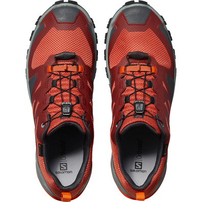 Sapato laranja Salomon XA Rogg GTX