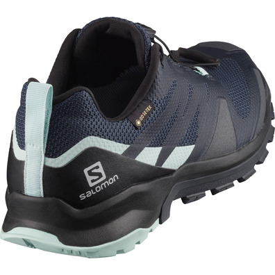 Salomon XA Rogg GTX W azul marinho sapato