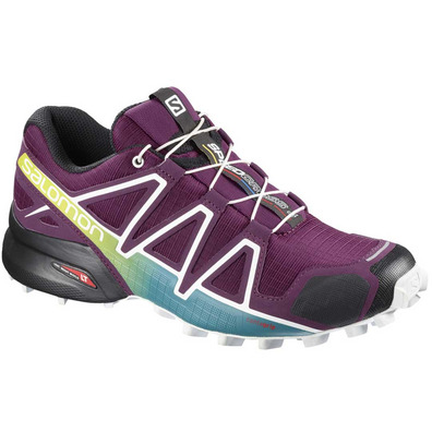 Sapato Speedcross 4 W Roxo / Branco