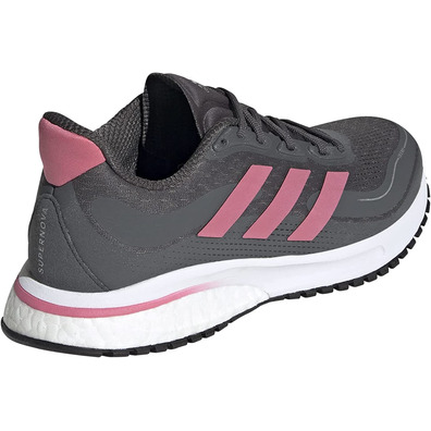 Tênis Adidas Supernova C.RDY W cinza/rosa