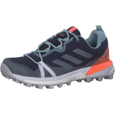 Sapatos Adidas Terrex Skychaser LT GTX W marinho / laranja