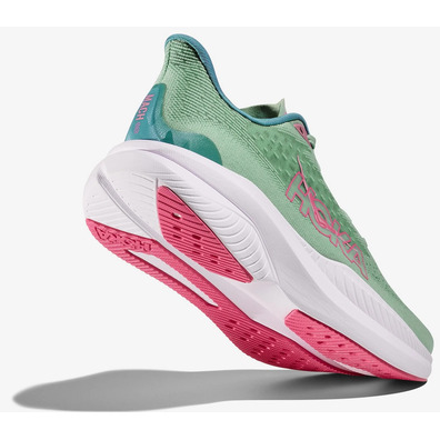 Sapatos Hoka Mach 6 W Verde
