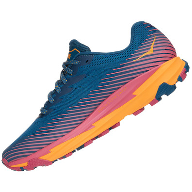 Sapatos Hoka Torrent 2 W Azul / Fúcsia