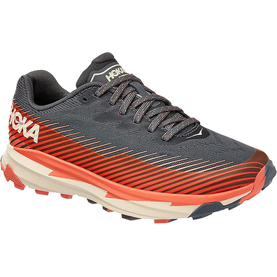 Tênis Hoka Torrent 2 W Cinza/Coral