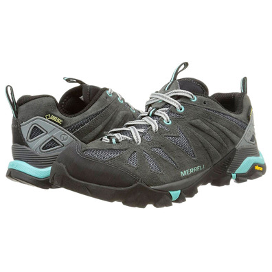 Merrell Capra GTX W Shoes cáqui / preto