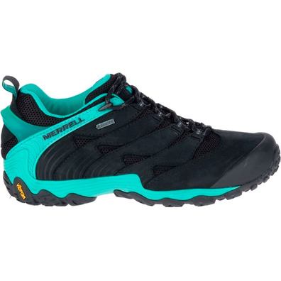 Merrell Chameleon 7 GTX W Shoes Preto / Aquamarine