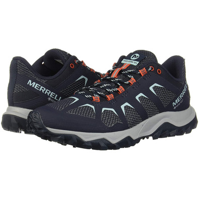Tênis Merrell Fiery GTX W Azul / Coral