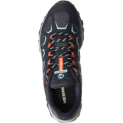 Tênis Merrell Fiery GTX W Azul / Coral