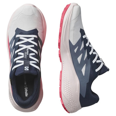 Tênis Salomon Alphaglide GTX W Cinza/Preto/Fúcsia