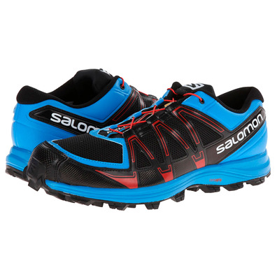 Sapatos Salomon Fellraiser Preto / Azul / Vermelho
