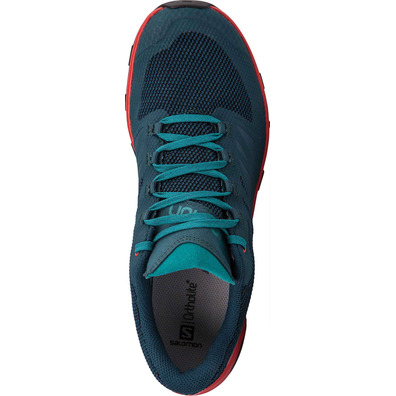 Sapatos Salomon Outline GTX Verde / Vermelho