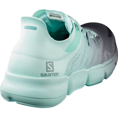Sapatos Salomon Predict RA W turquesa / marinho
