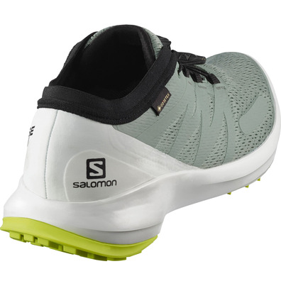 Sapatos verdes Salomon Sense Flow GTX