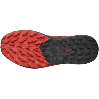 Sapatos Salomon Sense Ride 5 preto/vermelho