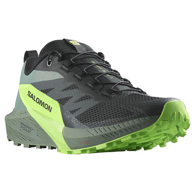 Sapatos Salomon Sense Ride 5 Preto/Verde