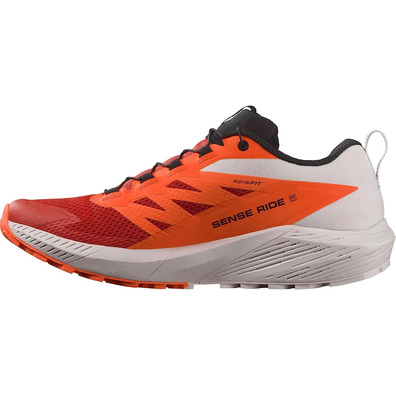 Sapatos Salomon Sense Ride 5 vermelho/laranja