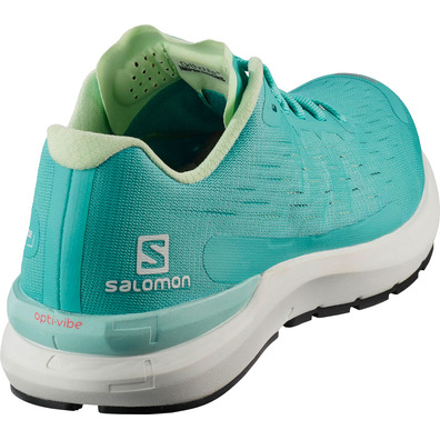 Sapatos Salomon Sonic 3 Balance W Verde-Branco