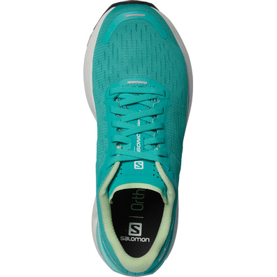 Sapatos Salomon Sonic 3 Balance W Verde-Branco