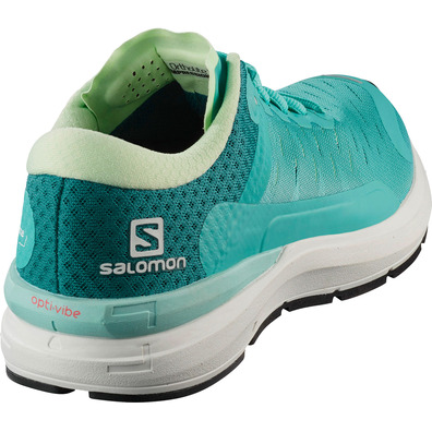 Sapatos Salomon Sonic 3 Confidence W Verde-Branco