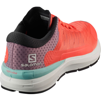 Sapatos Salomon Sonic 3 Confidence W Vermelho-Branco