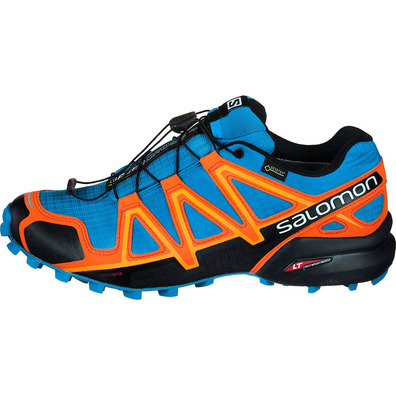 Sapatos Salomon Speedcross 4 GTX Azul / Laranja / Preto