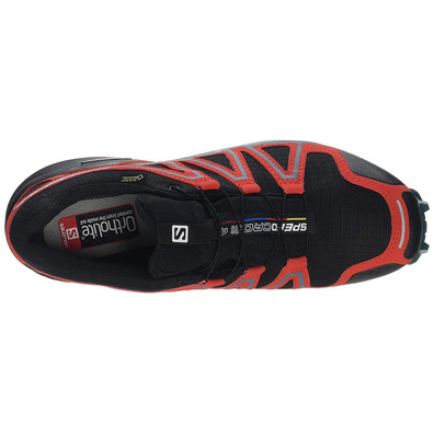 Sapatos Salomon Speedcross 4 GTX Preto / Vermelho