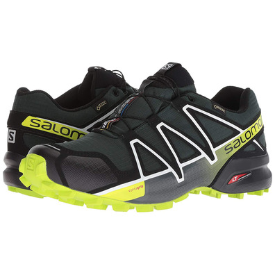 Sapatos Salomon Speedcross 4 GTX Verde / Preto / Limão