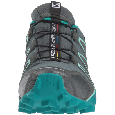 Sapatos Salomon Speedcross 4 GTX W cinza / turquesa