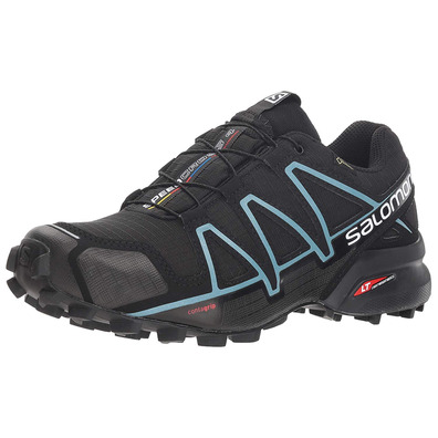 Sapatos Salomon Speedcross 4 GTX W preto / turquesa