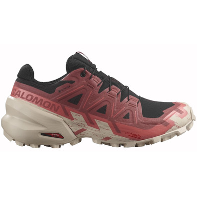 Tênis Salomon Speedcross 6 GTX W Preto/Coral