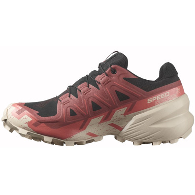 Tênis Salomon Speedcross 6 GTX W Preto/Coral