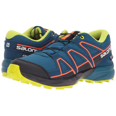 Sapatos Salomon Speedcross CSWP Aqua / Orange