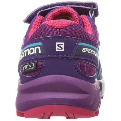 Sapatos Salomon Speedcross CSWP K Violeta / Roxo