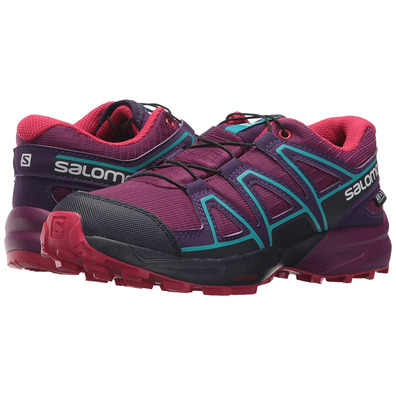 Sapatos Salomon Speedcross CSWP Roxo / Azul