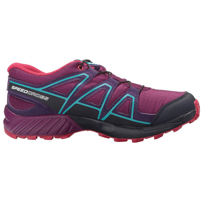 Sapatos Salomon Speedcross CSWP Roxo / Azul