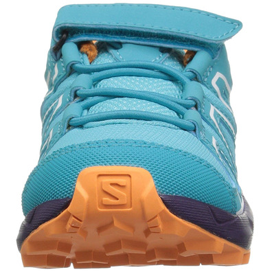 Sapatos Salomon Speedcross Kid Turquesa / Roxo / Laranja