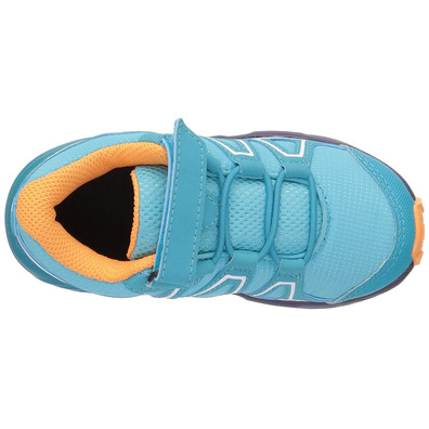 Sapatos Salomon Speedcross Kid Turquesa / Roxo / Laranja
