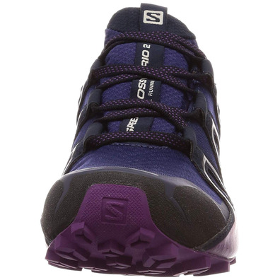 Sapatilhas Salomon Speedcross Vario 2 GTX W Marinho / Roxo