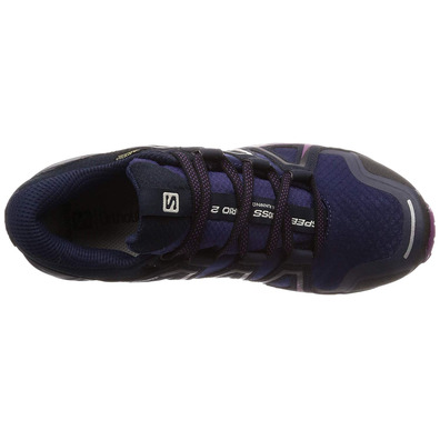 Sapatilhas Salomon Speedcross Vario 2 GTX W Marinho / Roxo