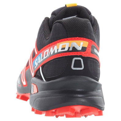 Sapatos Salomon Spikecross 3 CS Preto / Vermelho / Branco