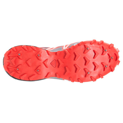 Sapatos Salomon Spikecross 3 CS Preto / Vermelho / Branco