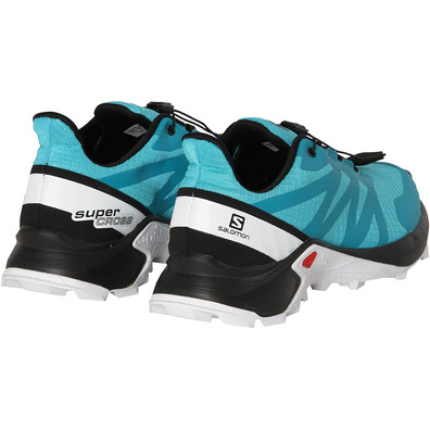 Sapatos Salomon Supercross W azul celeste