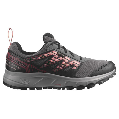 Tênis Salomon Wander GTX W Cinza/Rosa