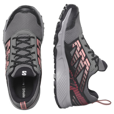 Tênis Salomon Wander GTX W Cinza/Rosa